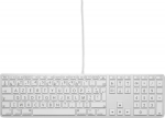 LMP Klawiatura LMP Large Font USB Keyboard 110 keys wired USB keyboard with 2x USB and aluminum upper cover - French AZERTY