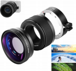 Neewer Obiektyw 2w1 Hd Wide 18mm 0.75x + Makro 10x Do Sony Zv1 Zv-1 Neewer Ls-18
