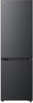 LG Refrigerator | GBBSJ1CCEP | Energy efficiency class C | Free standing | Combi | Height 186 cm | Fridge net capacity 220 L | Freezer net capacity 113 L | Display | 34 dB | Black