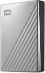 WD Dysk zewnętrzny HDD WD My Passport Ultra 4TB Srebrny (WDBFTM0040BSL-WESN)