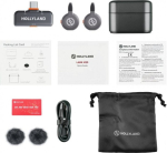 Hollyland Mikrofon Hollyland LARK M2S Duo Wireless Lavalier Microphone with USB-C Plug (Duo, Space Gray)*