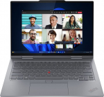 Lenovo ThinkPad X1 2-in-1 Gen 9 Intel Core Ultra 7 155U Hybrid (2-in-1) 35.6 cm (14") Touchscreen WUXGA 16 GB LPDDR5x-SDRAM 1 TB SSD Wi-Fi 6E (802.11ax) Windows 11 Pro English Grey