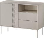 Cama Meble Cama 1D2S TRESSE chest of drawers 100x40x75 cashmere matt
