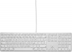 LMP Klawiatura LMP Large Font USB Keyboard 110 keys wired USB keyboard with 2x USB and aluminum upper cover - UK English