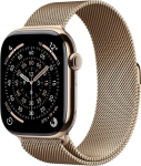 Apple Smartwatch Apple Watch 11 42 mm GPS + Cellular Milanese loop złoty tytan Zegarek Series 11 GPS+Cell MF8Y4ET/A (195950472479)