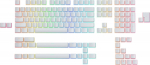 Glorious PC Gaming Race Glorious PC Gaming Race Aura Keycaps v2 - wei&szlig;