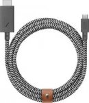 Native Union Kabel USB Native Union USB-A - HDMI 3 m Szary (NTU024ZEB)