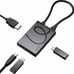 Ulanzi HUB Rozdzielacz 4w1 USB TYPE-C na 1x HDMI 4K 3x USB-C PD3.0 10Gbps / Ulanzi H1