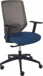 Beliani Krzesło biurowe Beliani Fotel biurowy Niebieski VIRTUOSO