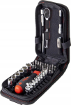 Wiha Zestaw narzędzi Wiha Wiha socket and bit set 1/4, 40 pieces (with ratchet and plug-in handle)