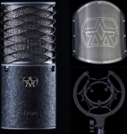 Noname Mikrofon Aston Microphones Origin Black Bundle Mikrofon pojemnościowy + uchwyt + pop filtr