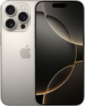 Apple Smartfon Apple iPhone 16 Pro (odnowiony, nieaktywowany) 5G 256GB Szary (CPO)