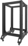 Lanberg Open Rack 18U 600x800mm black