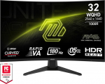 MSI MAG 325CQF PC lamekuvar 80 cm (31.5") 2560 x 1440 pikslit Wide Quad HD Must