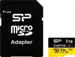 Silicon Power SP001TBSTXLA2V1NSP pamięć flash 1 TB MicroSDXC 3D TLC NAND Klasa 10