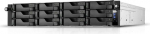 Asustor AS6512RD+Rail 12 Bay NAS Intel ATOM C3538 Quad-Core 8GB DDR4 GbEx2 2.5 GbEx2 PCIe Gen3 by 8 x1 - 4 link USB 3.2 Gen 1x4
