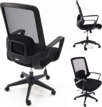 Ergosolid Krzesło biurowe Ergosolid AMO-70 Czarne