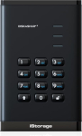 Istorage Dysk zewnętrzny SSD iStorage diskAshur3 SSD 256-bit 1TB - Black (IS-DA3-256-SSD-1000-B)