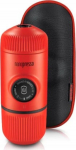 Wacaco K&auml;sitsi jahvatatud kohvimasin koos salvega NANOPRESSO LAVA RED