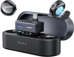 Boya Microphone Wireless BOYALINK 3-01, 2.4GHz, AI Noise Cancellation, with 2 transmitters and 2 receivers (Type-C, 3.5mm Female) Black EU