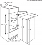 Electrolux Refrigerator ELECTROLUX LFB3AE12S