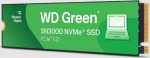 Western Digital SSD||Green|1TB|M.2|PCIe Gen4|NVMe|Write speed 4200 MBytes/sec|Read speed 5000 MBytes/sec|2.3mm|TBW 150 TB|WDS100T4G0E