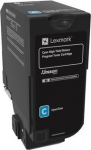 Lexmark Toner Lexmark 74C2HC0 Cyan Original (74C2HC0)