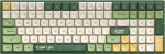 Ducky IQUNIX F97 Camping Wireless Gaming Tastatur, RGB - MX-Brown-Switches (US)