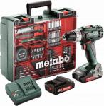 In Win METABO.SCREWDRIVER BS 18 L 60/26Nm 2x2.0Ah + 74 ACC CASE