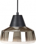 Beliani Lampa wisząca Beliani Lampa wisząca szklana czarno-złota TALPARO