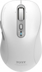 Noname Port MOUSE RECHARGEABLE BLUETOOTH PRO USB-C & USB-A White
