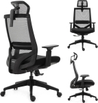 Ergosolid Krzesło biurowe Ergosolid Nario-150 Czarne