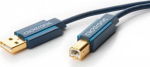 Clicktronic Kabel USB Clicktronic USB-A - USB-B 3 m Niebieski (JAB-1404853)