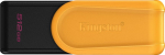 Kingston Technology DataTraveler Exodia S USB-v&auml;lkm&auml;lu 512 GB USB t&uuml;&uuml;p A 3.2 Gen 1 (3.1 Gen 1) Must, Kollane