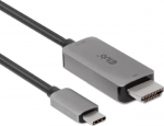 Club 3D Kabel USB Club 3D USB-C - HDMI 3 m Szary (CAC-1587)