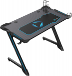 Onex | RGB Gaming Desk w/Cup holder, headset hook, Gamepad holder, 114cm(w) | GD1200Z | Black