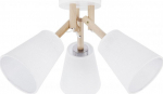 Candellux Lampa sufitowa Candellux TK Lighting lubinis &scaron;viestuvas Vaio White 3