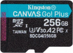 Kingston Memory card microSD 256GB Canvas Go! Plus 200MB/s A2 U3 V30