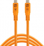 Tether Tools kaabel USB-C - USB-C TetherPro Optima 10G 3m, oranž (CUC10G2-ORG)