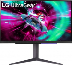 LG 27GR93U-B PC lamekuvar 68,6 cm (27") 3840 x 2160 pikslit 4K Ultra HD Must