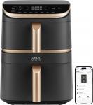 Cosori Turbo Tower Pro Smart Single 10.8 L Stand-alone 2630 W Hot air fryer Black, Gold