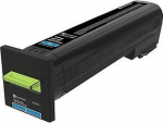 Lexmark Toner Lexmark 82K2XCE Cyan Oryginał  (82K2XCE)