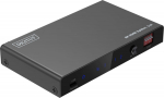 Digitus 8K HDMI Splitter, 1x2 (black, with downscaler)