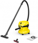 Karcher Vacuum cleaner K&auml;rcher WD 2 PLUS V-12/4/18 PET 12 l 1000 W (1.628-017.0) Black, Yellow