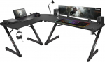 Huzaro Biurko Huzaro Hero 7.0 Czarne 154 cmx117 cm
