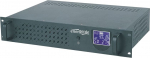 Gembird - Ups rack 19'' 3.4u 1500va, 4xiec 230v out, iec14 in,rj11, usb, lcd Line-Interactive 1.5 kVA 900 W 4 AC outlet(s)