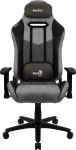 Aerocool DUKE AeroSuede Universal gaming chair Black,Grey