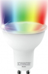Schwaiger Schwaiger HAL550, Smart bulb, White, ZigBee, LED, GU10, Blue, Green, Red