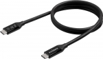 Edimax Kabel USB EdiMax USB-C - USB-C 0.5 m Czarny (UC4-005TB)