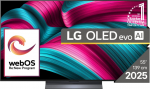 LG OLED evo AI OLED55C51LA teler 139,7 cm (55") 4K Ultra HD Nutiteleri funktsioon WiFi Must